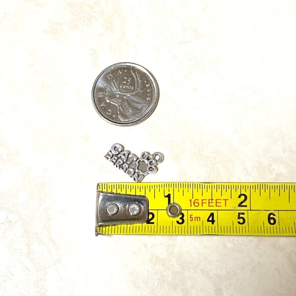 3/10$, Silver Cat/Dog Person w/ Paw Print Charm for Jewelry Making, DIY Projects - Picture 5 of 10